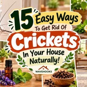 easy ways to get rid of crickets in home