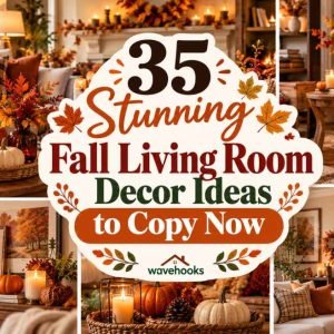 fall living room decor ideas