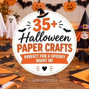 best halloween paper crafts