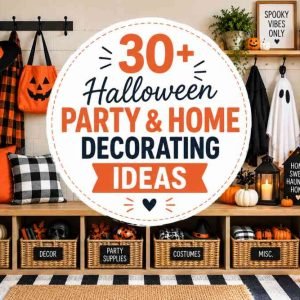 Halloween Party and Home Decorating Ideas