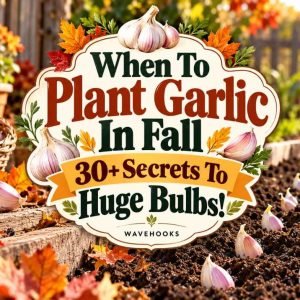 when to plant garlic in fall