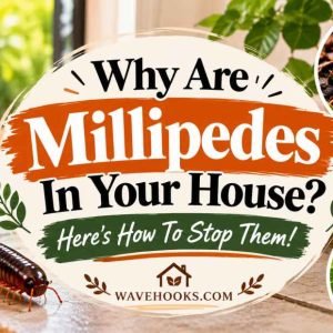 why are millipedes in your house
