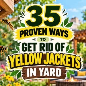 how to get rid of yellow jackets